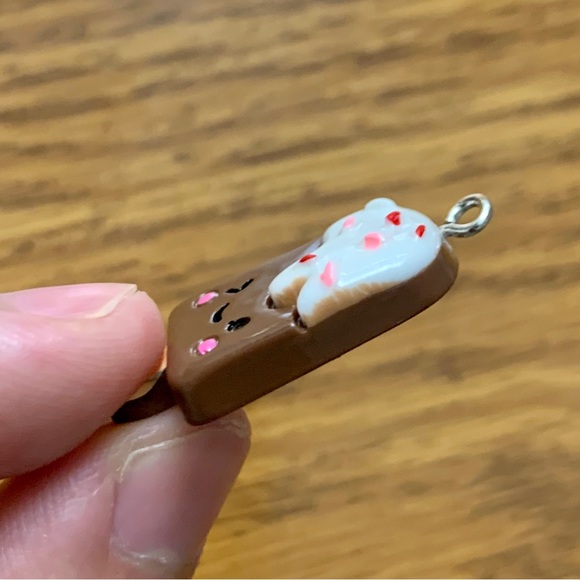 SOLD❗️Chocolate Ice Cream Bar Charm Pendant - Picture 6 of 8